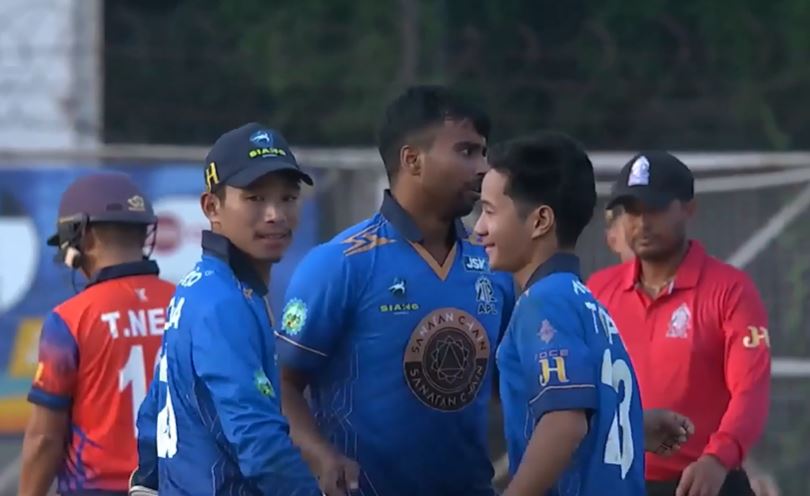 Siang Shark beat Pare Warriors by 4 wickets