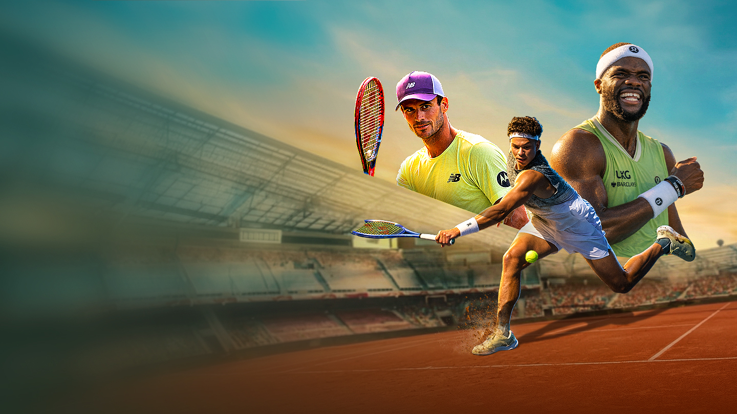 Atp 250 - fayez sarofim & co. U.S. Men's clay tennis banner