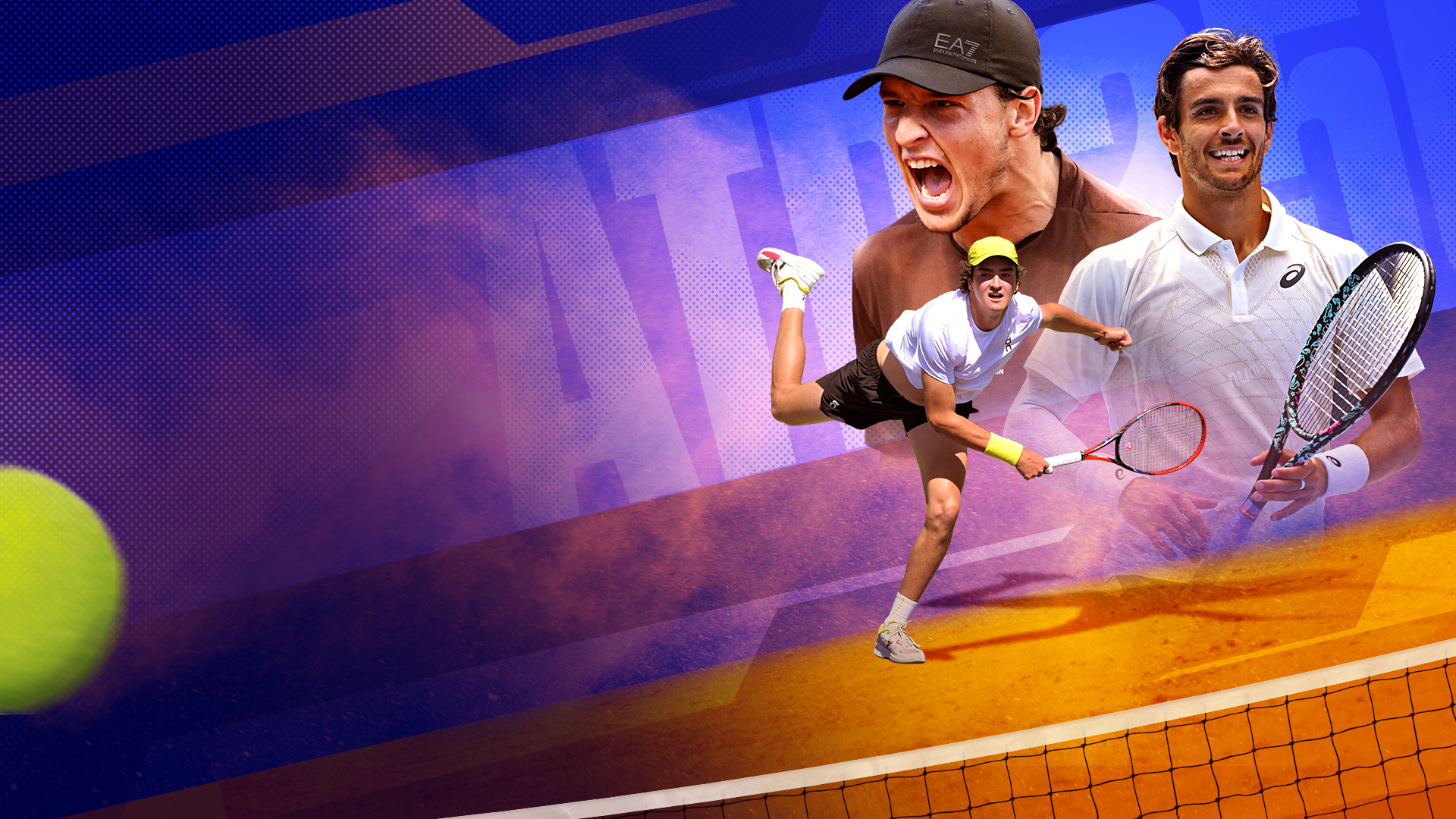 Atp 250 - ieb+ argentina open 2026 tennis banner