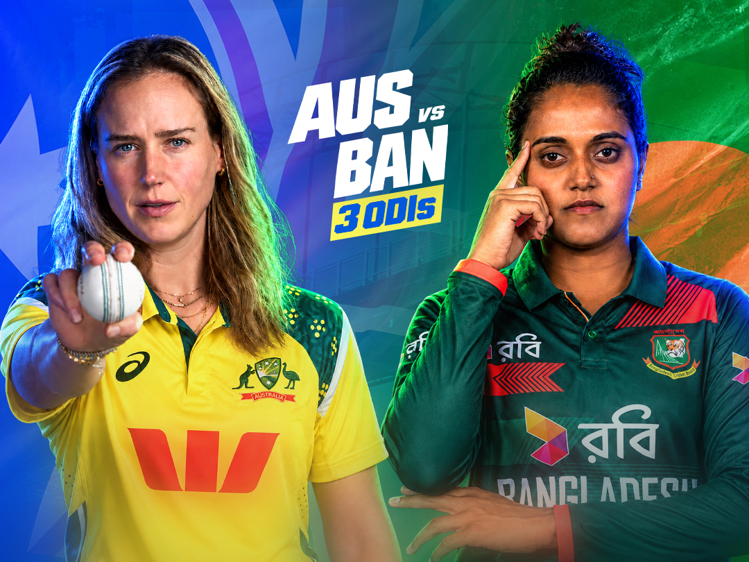 1st odi of bangladesh women tour of australia, 2026: australia women vs bangladesh women banner