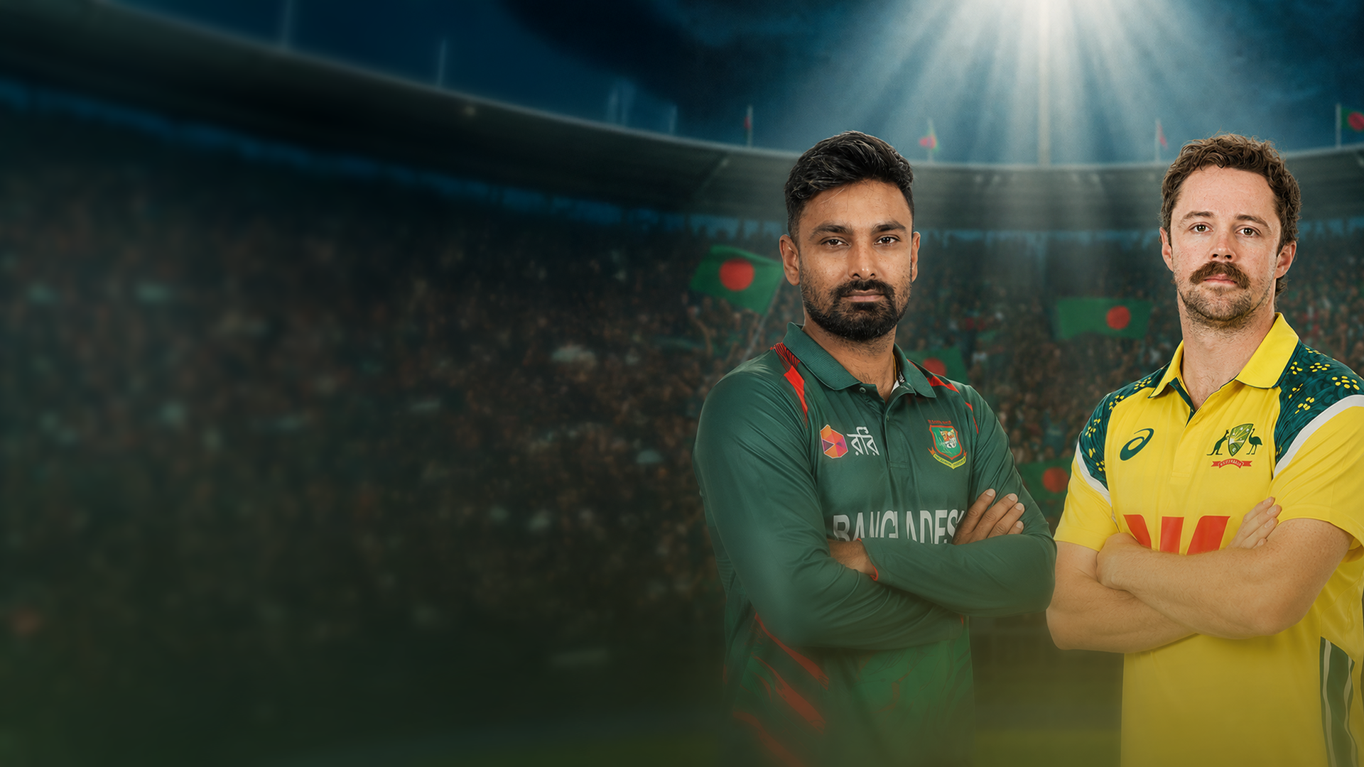 Australia tour of bangladesh, 2026 cricket banner