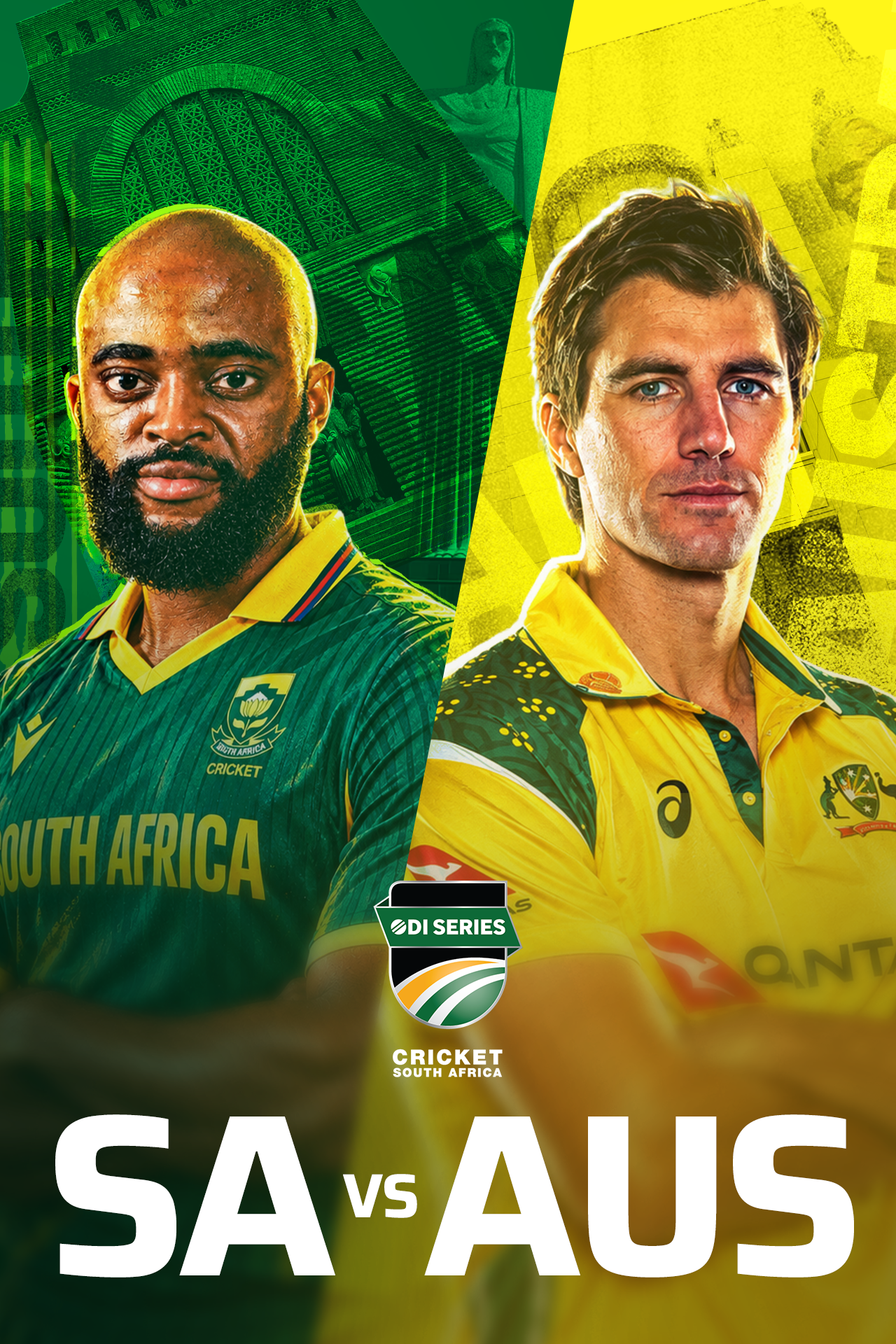 Australia tour of south africa, 2026 cricket vertical banner