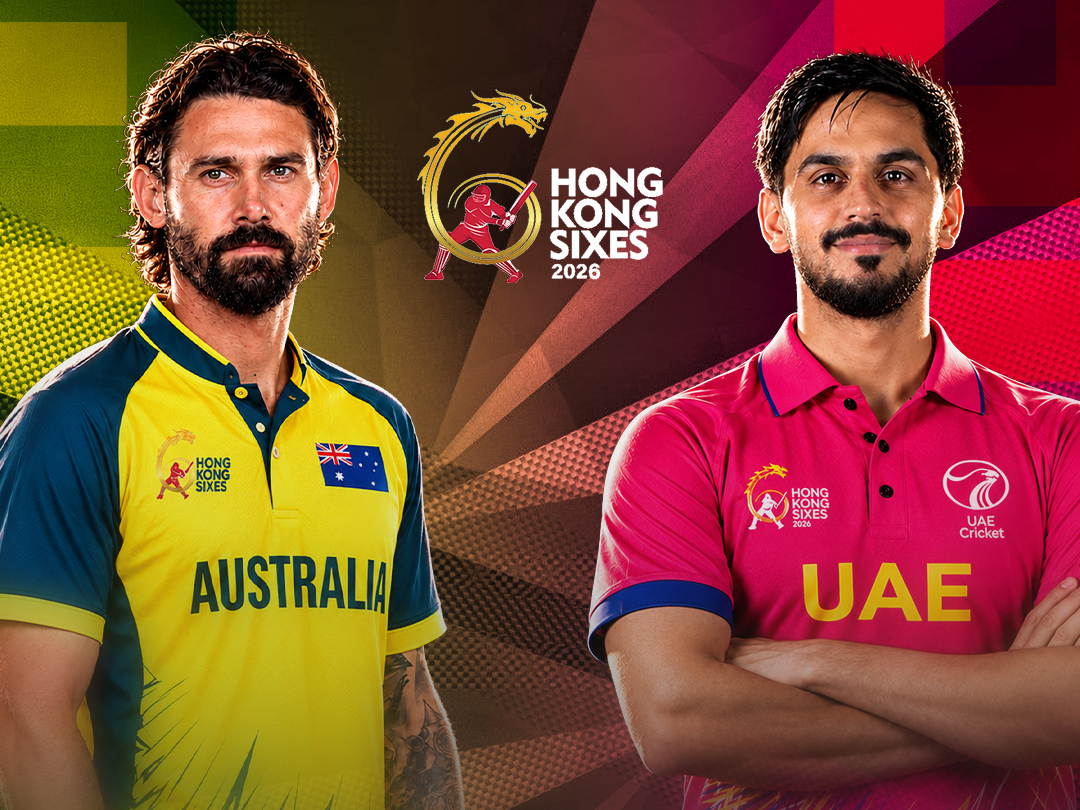 1st semi-final of hong kong sixes, 2026: australia vs united arab emirates banner