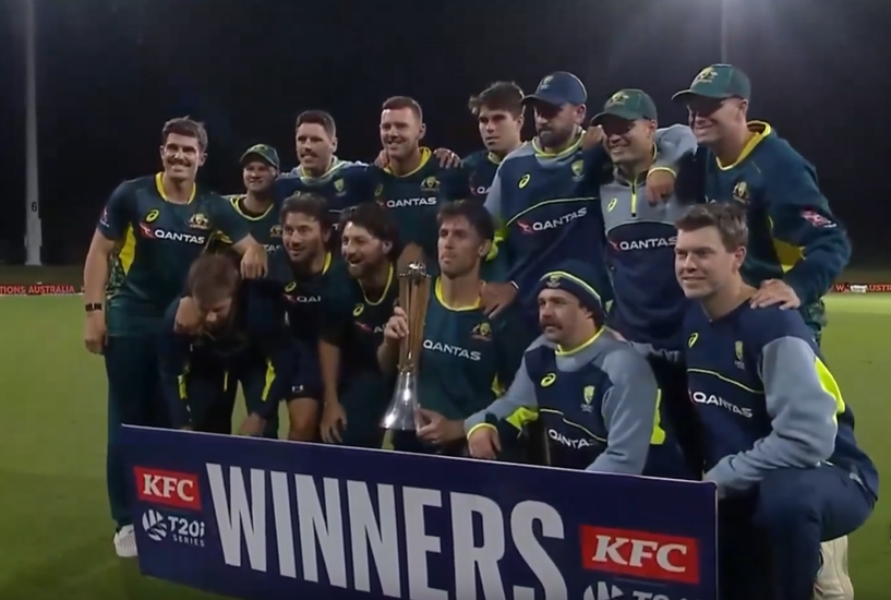 Australia beat New Zealand by 3 wickets | 3rd T20I