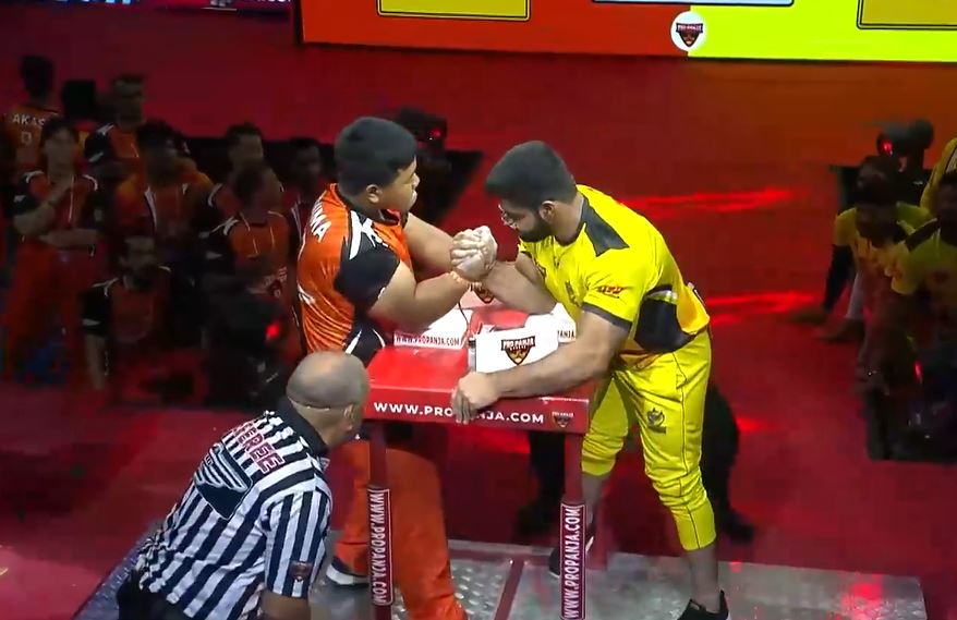 Kiraak Hyderabad vs MP Hathodas | Aabhas Rana vs Kimkima (100+ Kg) | English Highlights