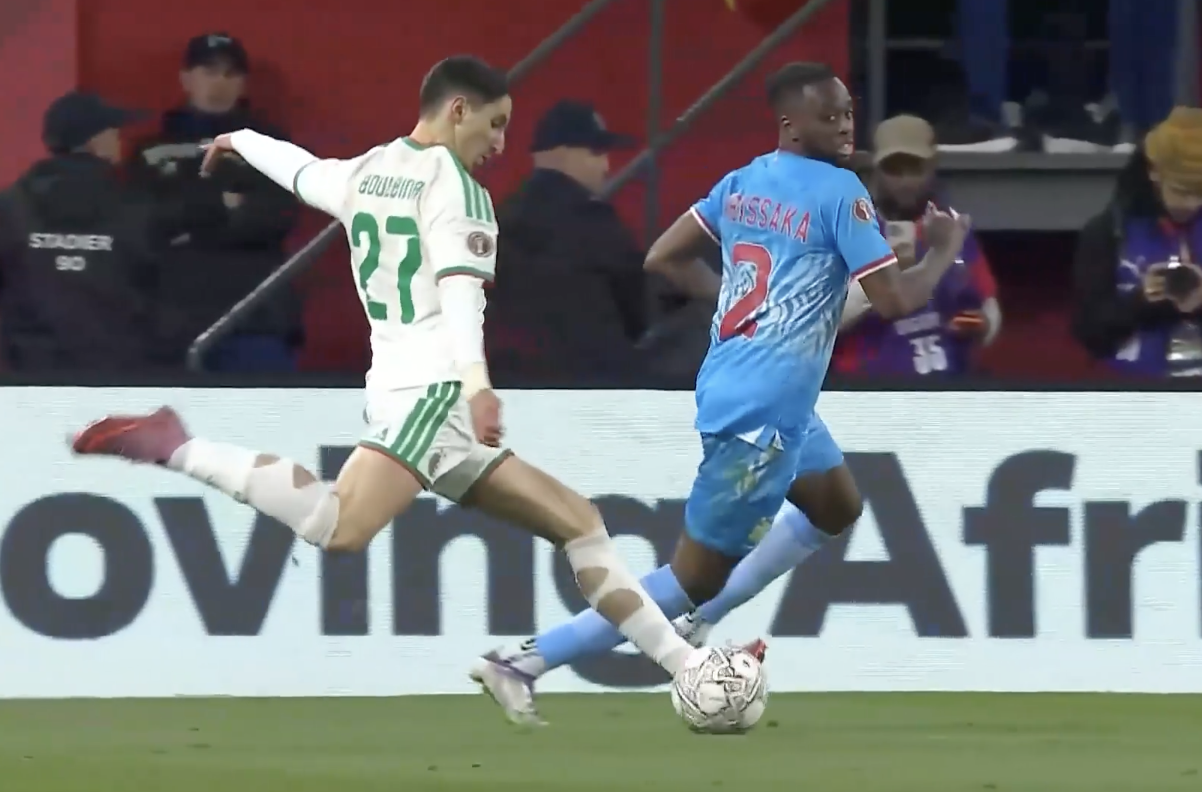 SENSATIONAL! Boulbina's thunderbolt sends Algeria to QFs