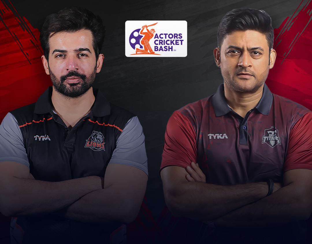 Match #17 of actors cricket bash: ahmedabad lions vs delhi titans banner