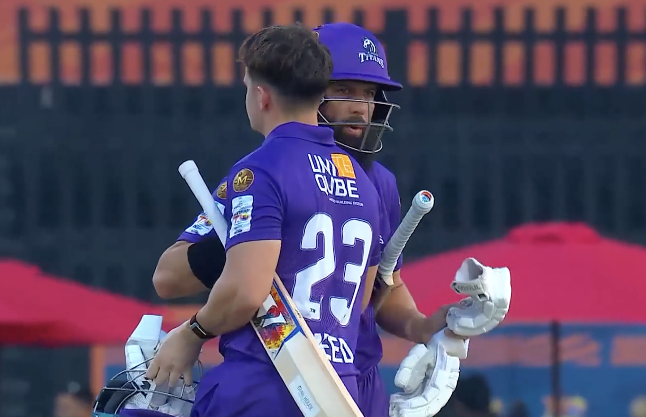 Ajman Titans beat Royal Champs by 7 wickets | Match 15