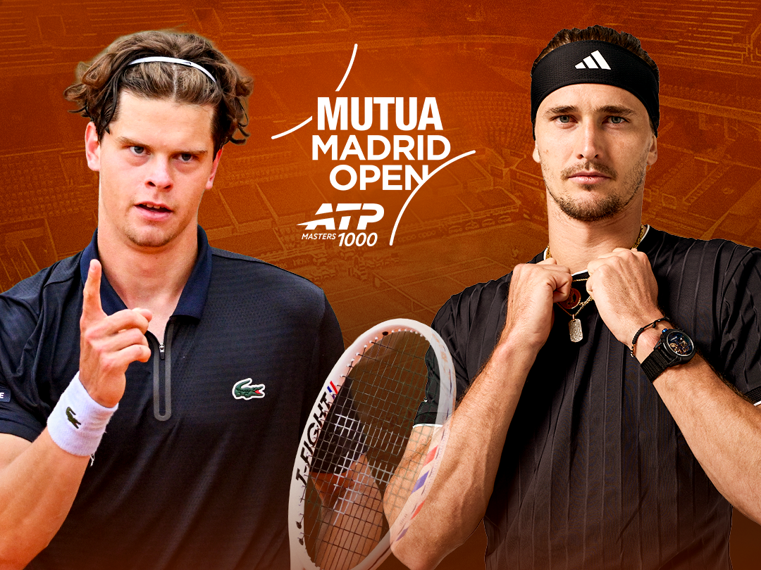 Sf: blockx vs zverev of atp masters mutua madrid open 2026 banner
