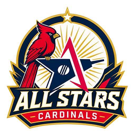 All stars cardinals cricket logo