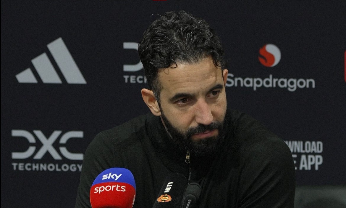 It's a little bit embarrassing to be Manchester United coach: Amorim