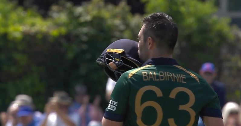 Centurion Andy! Balbirnie dazzled the Windies with his ninth ODI ton