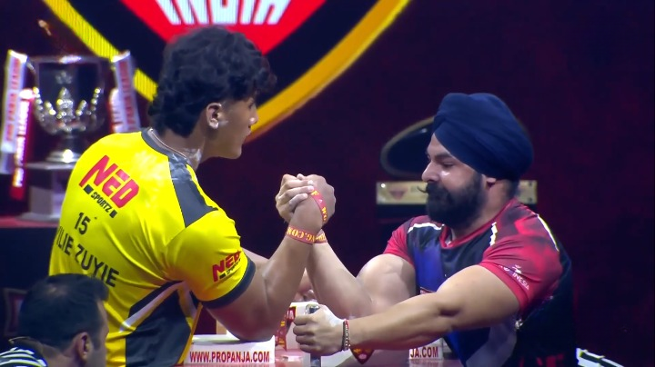 Kiraak Hyderabad vs Rohtak Rowdies | Avilie Zuyie vs Arshdeep Singh (90 Kg) | English Highlights