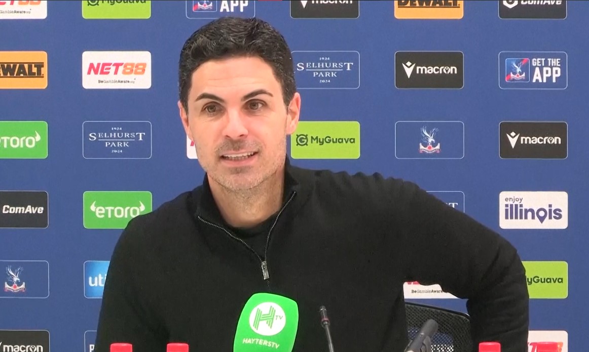 We want to put our noses right in there: Arteta on 5-1 win over Crystal Palace 