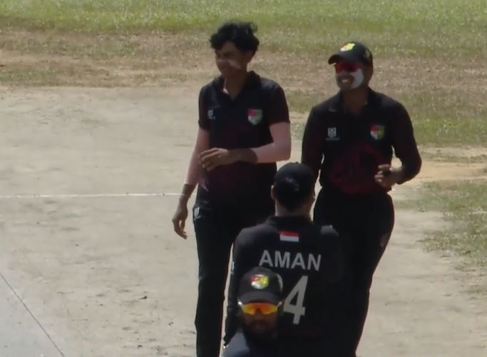 Singapore beat Samoa by 3 wickets | Match 8