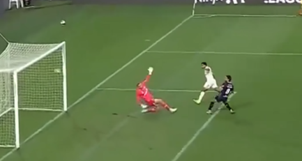 SOLO GOAL! Auglah’s 35th-minute strike makes it count