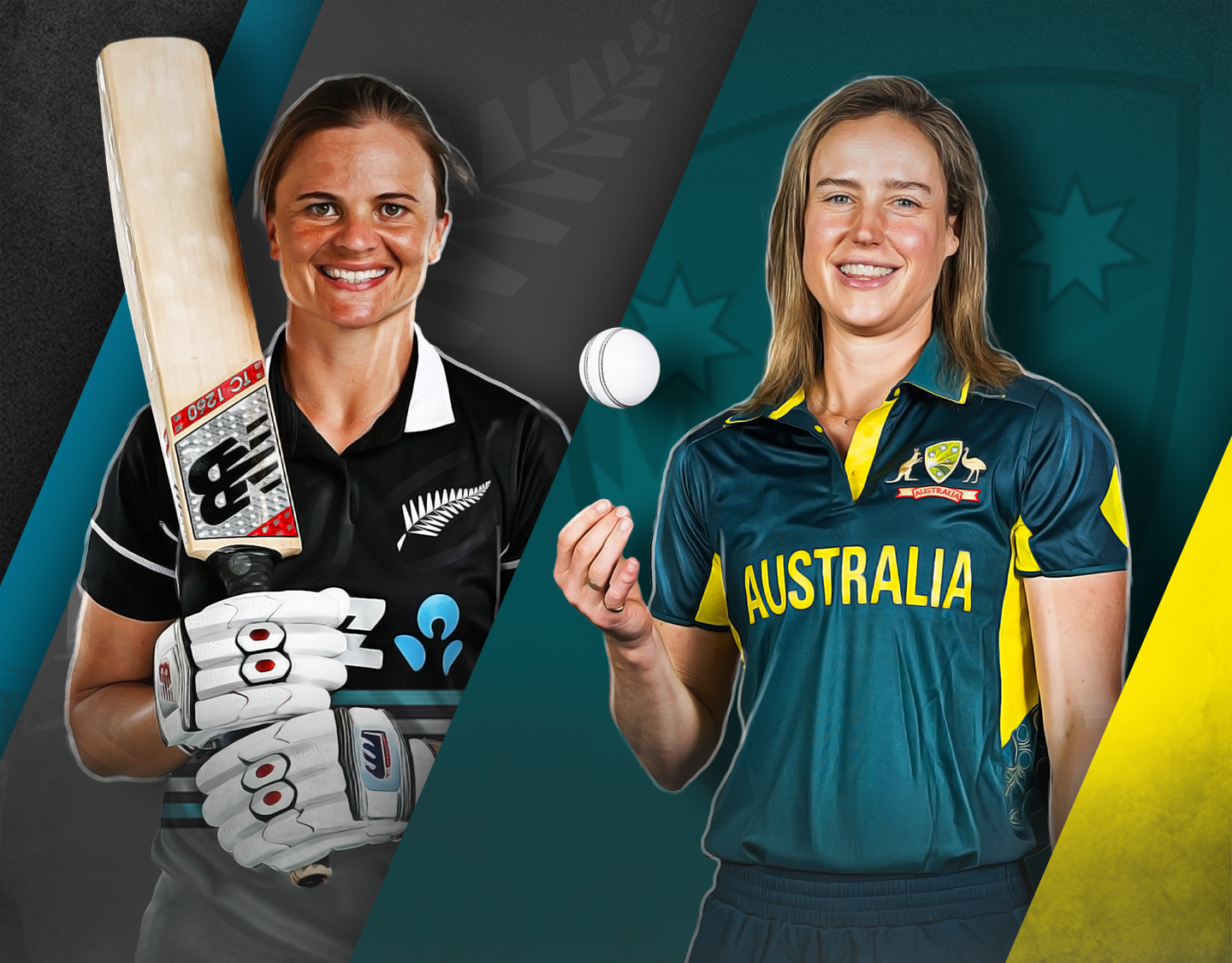  Of australia women tour of new zealand, 2025: new zealand women vs australia women banner