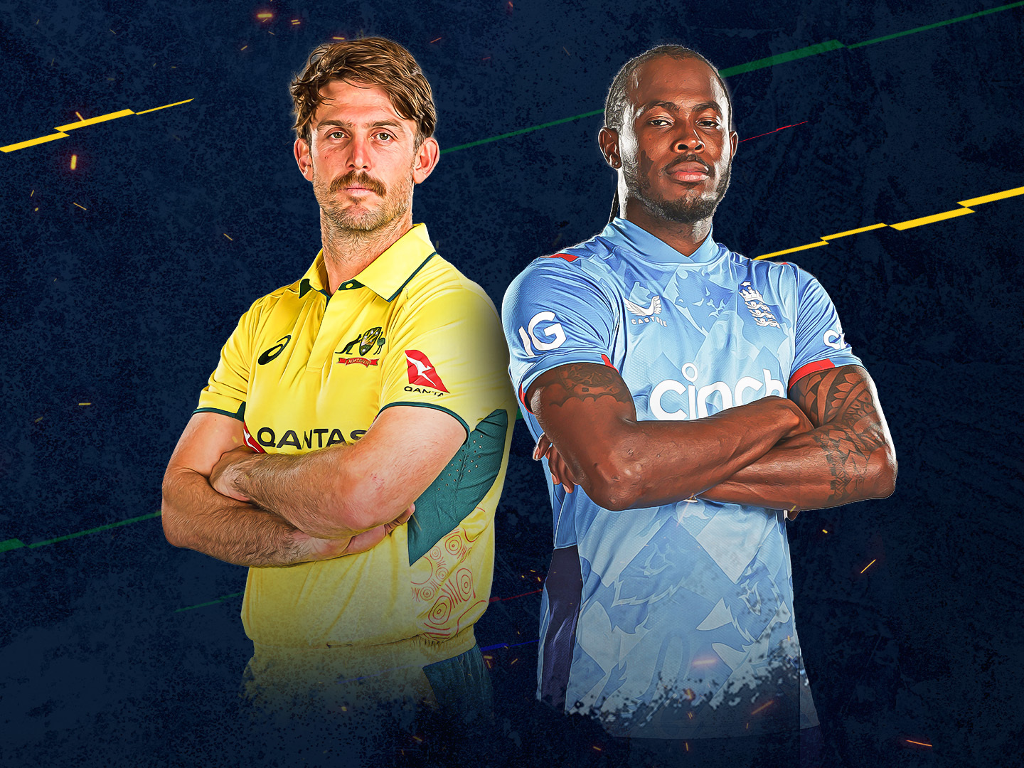 3rd odi of australia tour of england, 2024: england vs australia banner