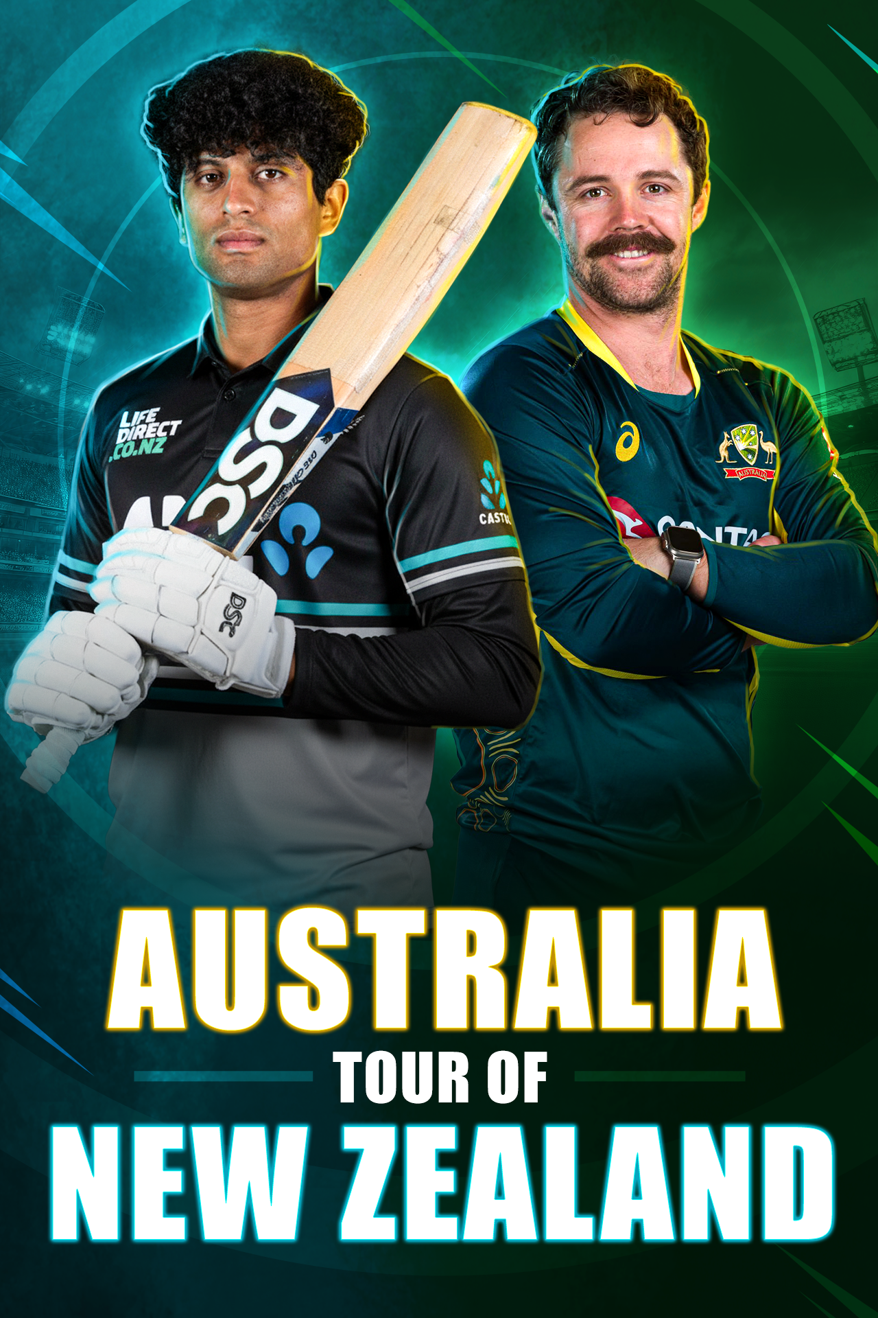Australia tour of new zealand, 2025 tour image