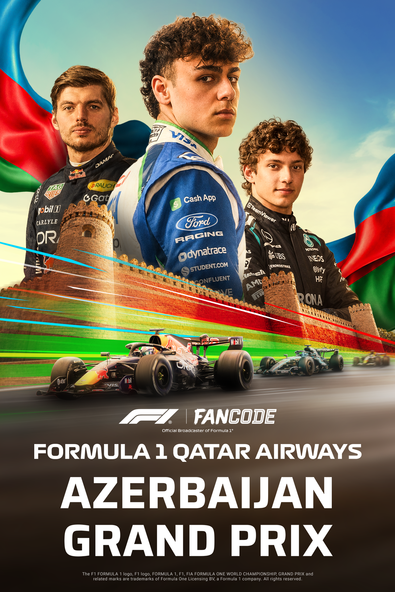 F1 QATAR AIRWAYS AZERBAIJAN GRAND PRIX 2026