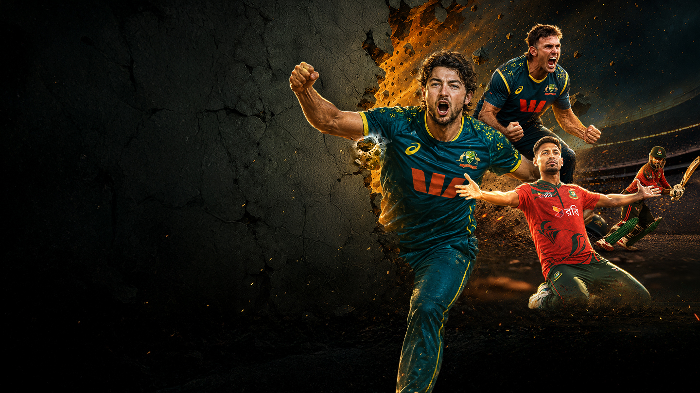Australia tour of bangladesh, 2026 cricket banner