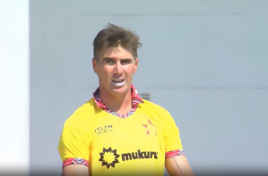 Brad Evans's 3 for 15 | 2nd T20I