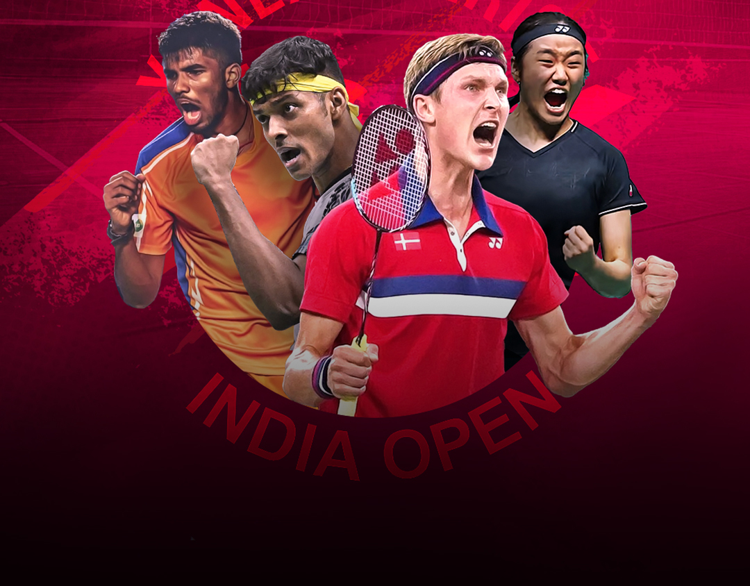 Final of yonex sunrise india open, 2025 banner