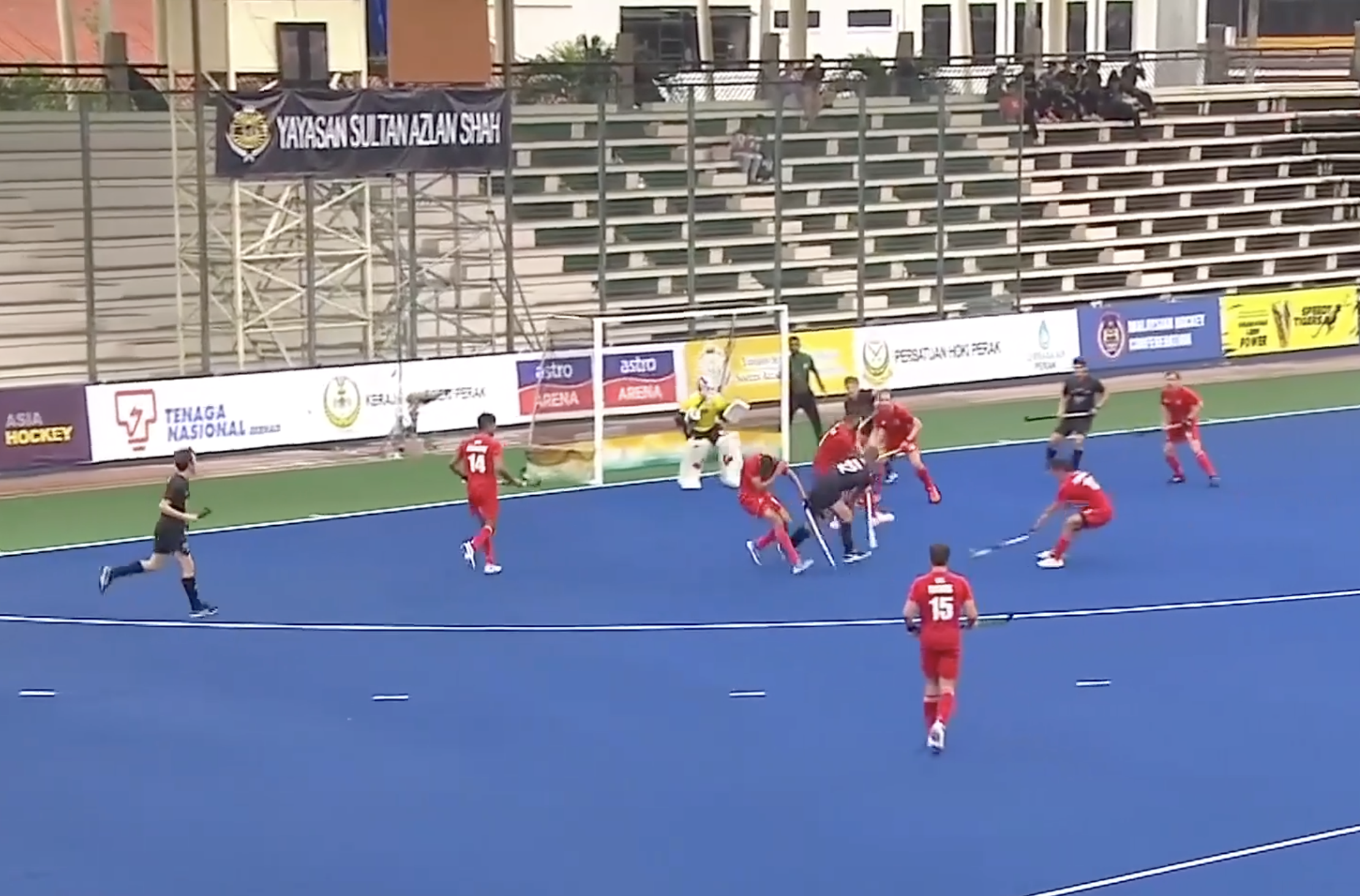 SENSATIONAL! Baker scored a wonder goal for New Zealand