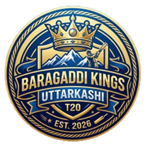 Baragaddi kings cricket logo