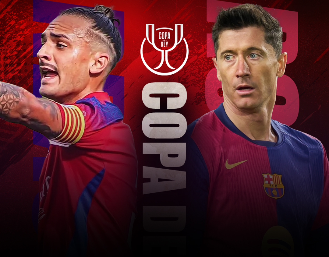 Match #7 of copa del rey 2024-25 banner