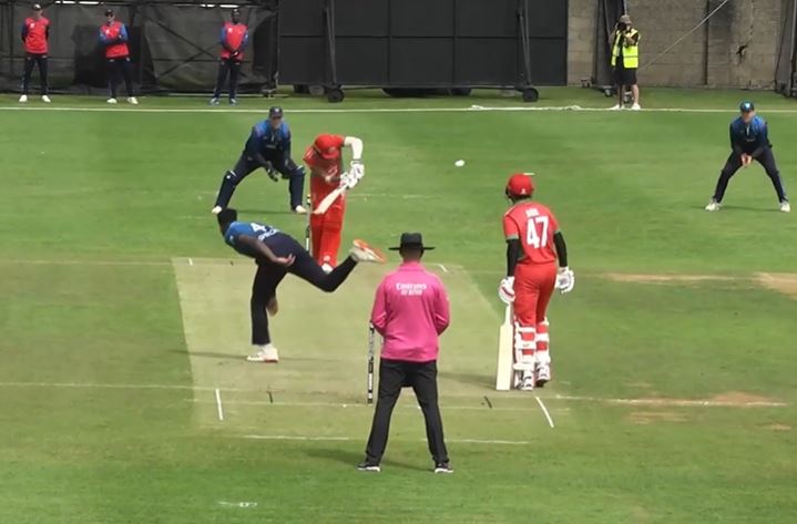 Oman vs Namibia: Ben Shikongo's 4 for 29