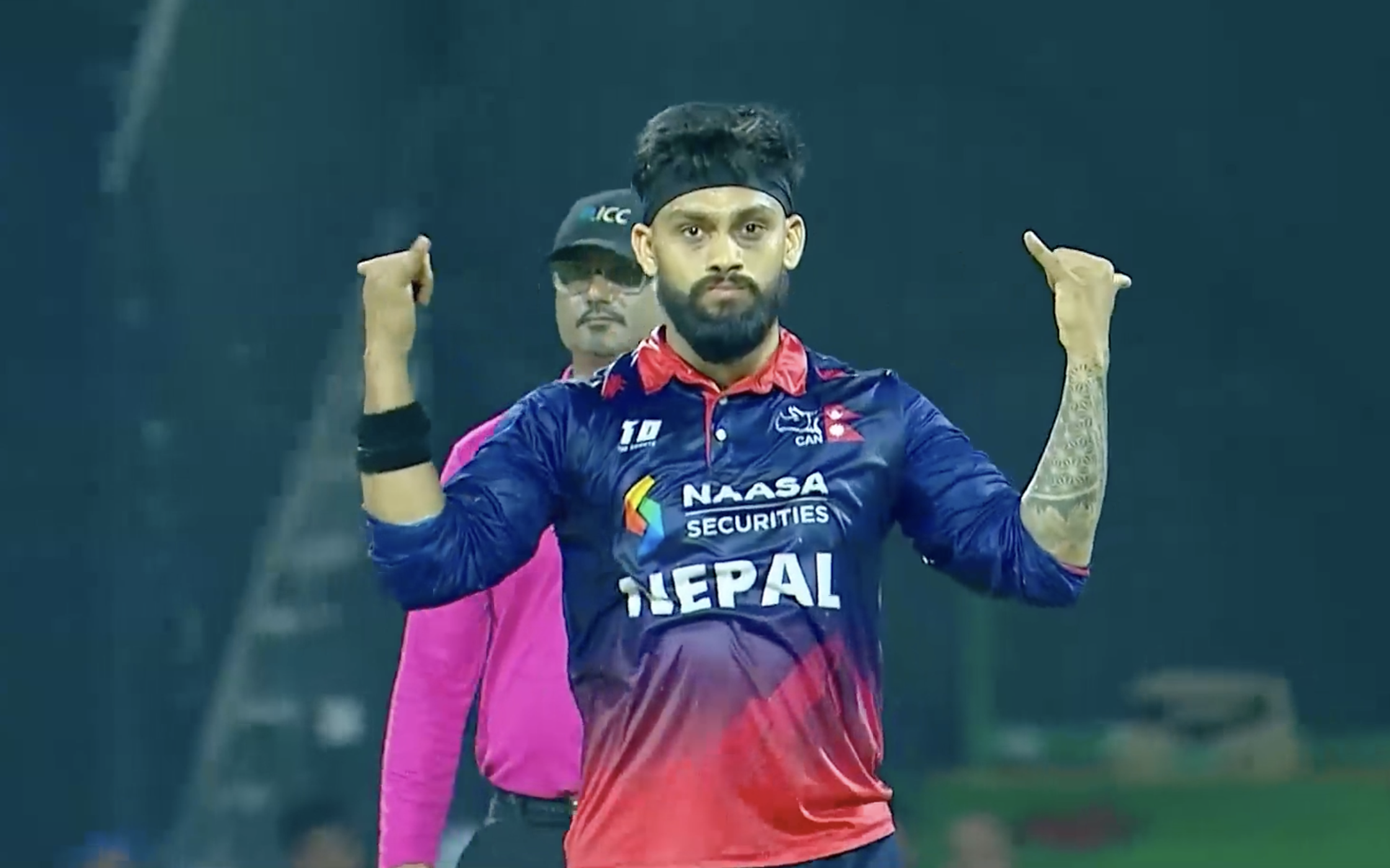 Kushal Bhurtel's 3 for 16 | 2nd T20I