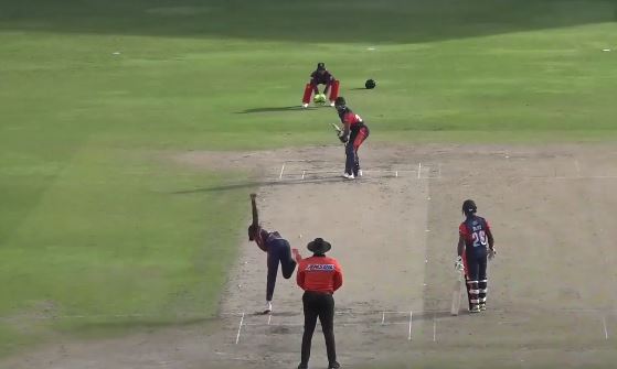 Woodland Steelpan Players vs Samp Army Cocrico Cavaliers: Jesse Bootan's 50* off 16