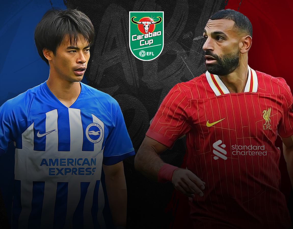 Match #22 of carabao cup 2024-25 banner