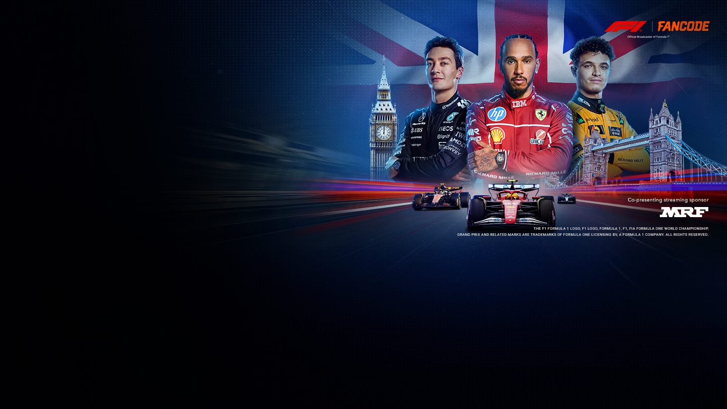 F1 qatar airways british grand prix 2025 formula 1 banner