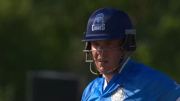 Carribean Tigers vs Grand Cayman Jaguars: Josh Brown's 56 off 23