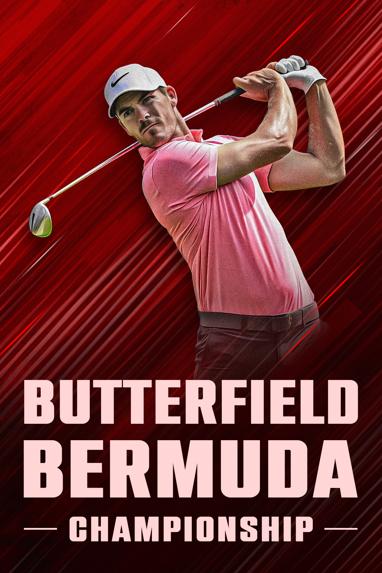 Butterfield bermuda championship golf vertical banner