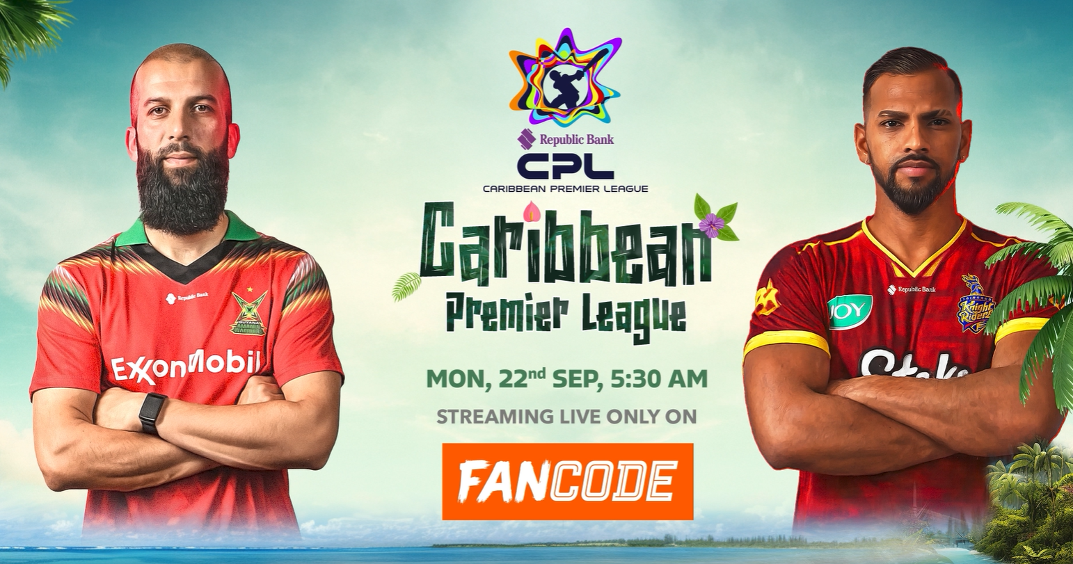 Final: Guyana Amazon Warriors vs Trinbago Knight Riders | Live on FanCode
