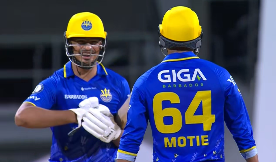 Barbados Tridents beat Jamaica Kingsmen by 2 wickets | Match 34