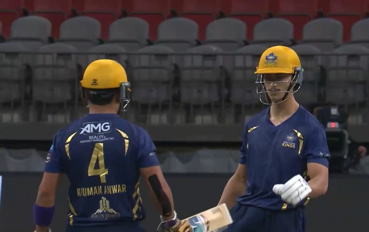 Vancouver Kings beat Toronto Sixers by 8 wickets | Match 14