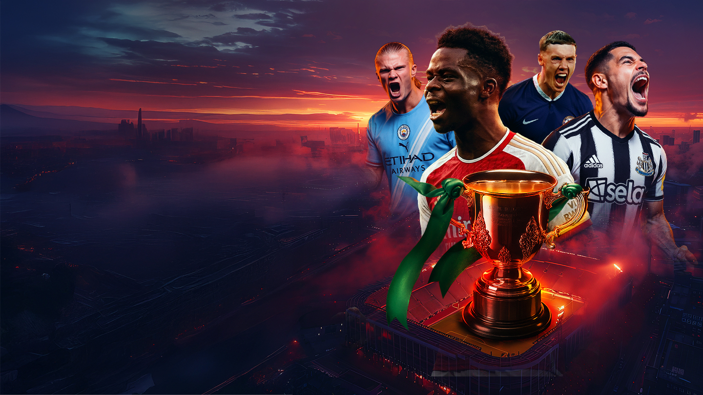 Carabao cup 2025-2026 football banner