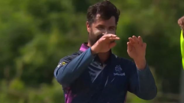 Caribbean Tigers vs Boca Raton TrailBlazers: Colin de Grandhomme's 3 for 14