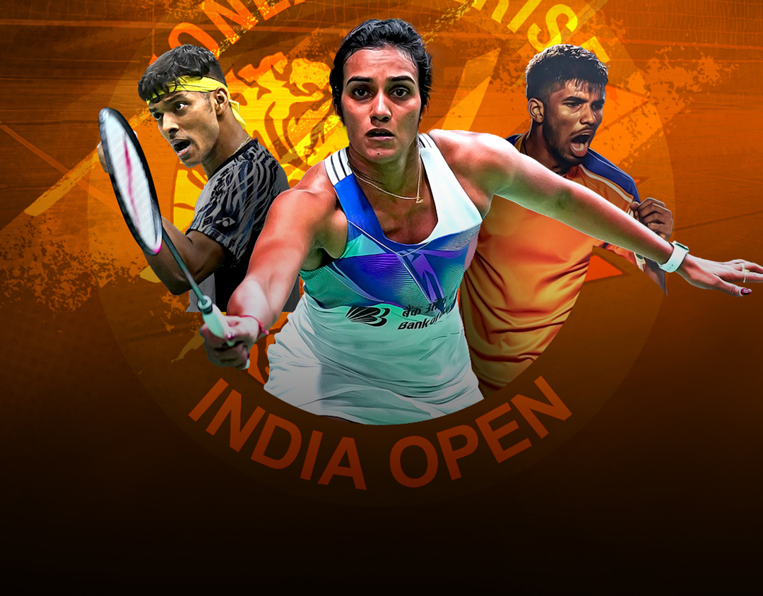Quater-final of yonex sunrise india open, 2025 banner
