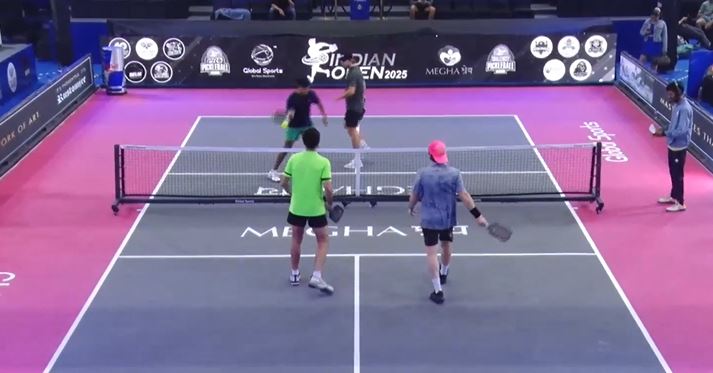 Match 1: Richard/Rob 15-9 Ronav/Mitchell