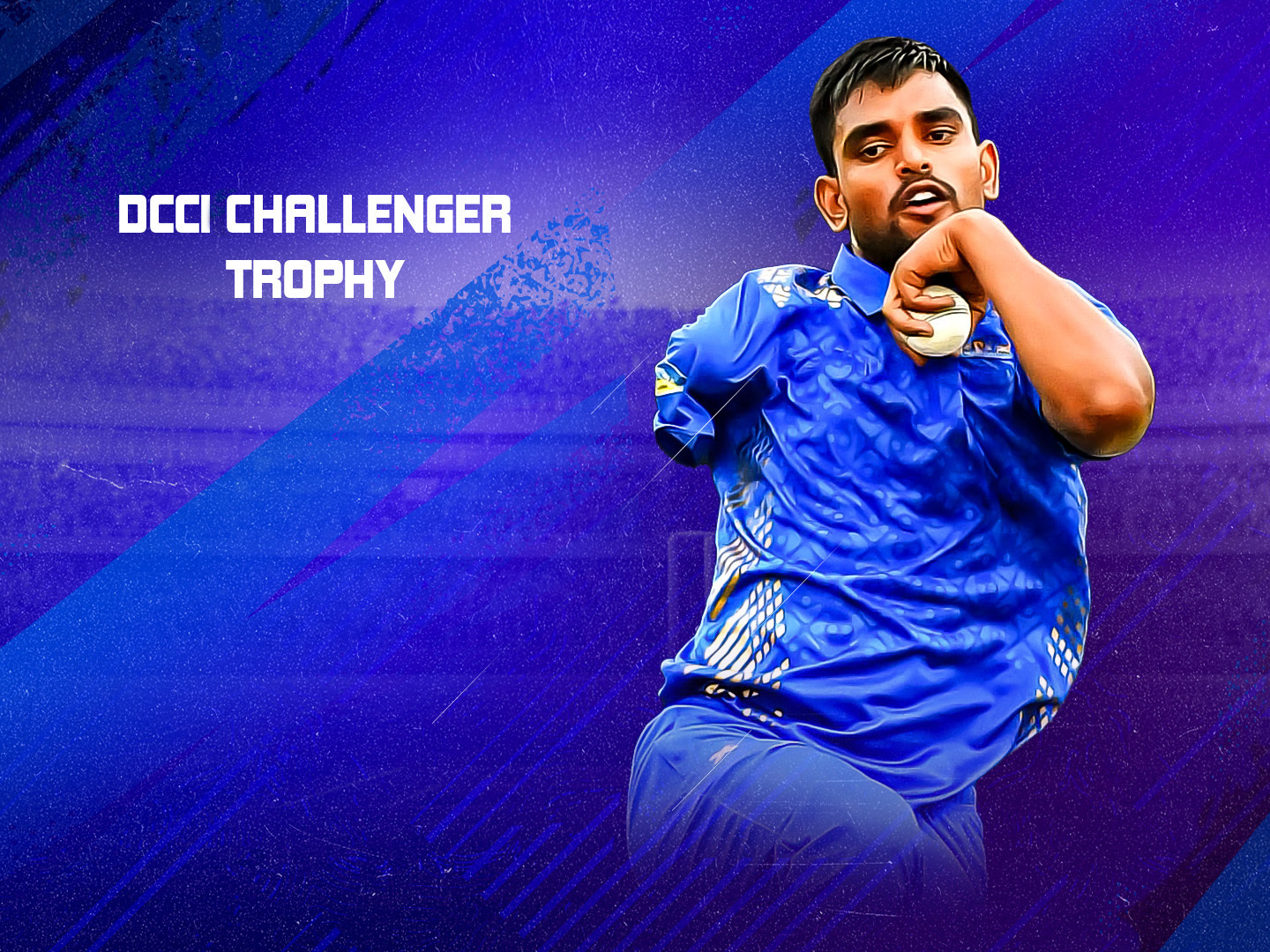 Match #3 of dcci challenger trophy 2024: india a vs india b banner