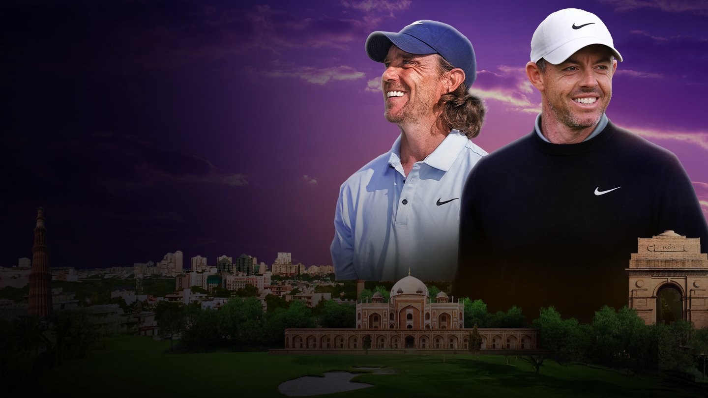 Dp world india championship golf banner