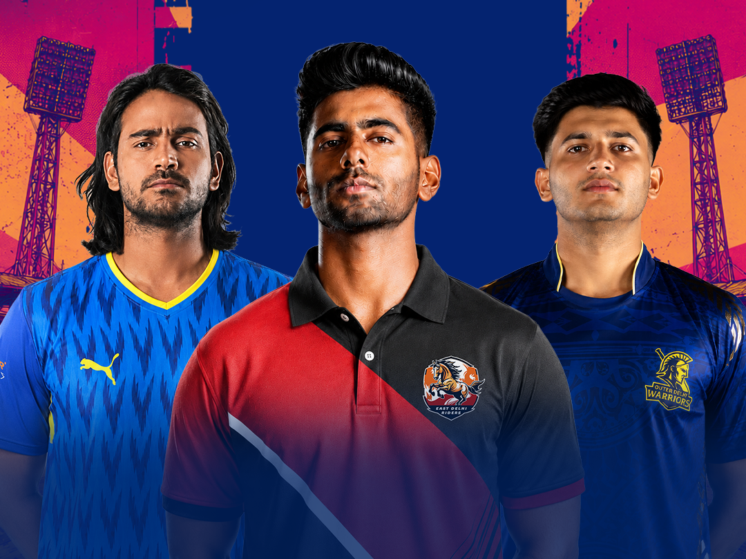 Delhi premier league, 2026 of delhi premier league, 2026: new delhi tigers vs outer delhi warriors banner