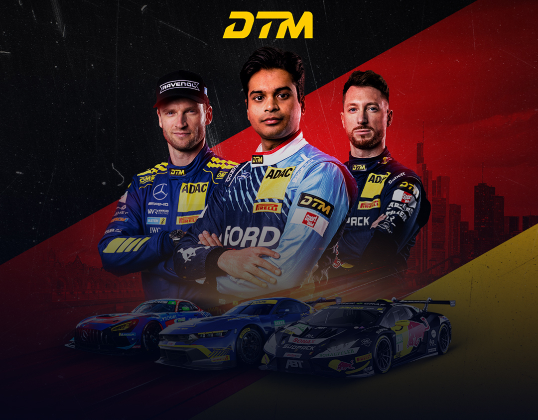 Free practice 2 of dtm sachsenring banner