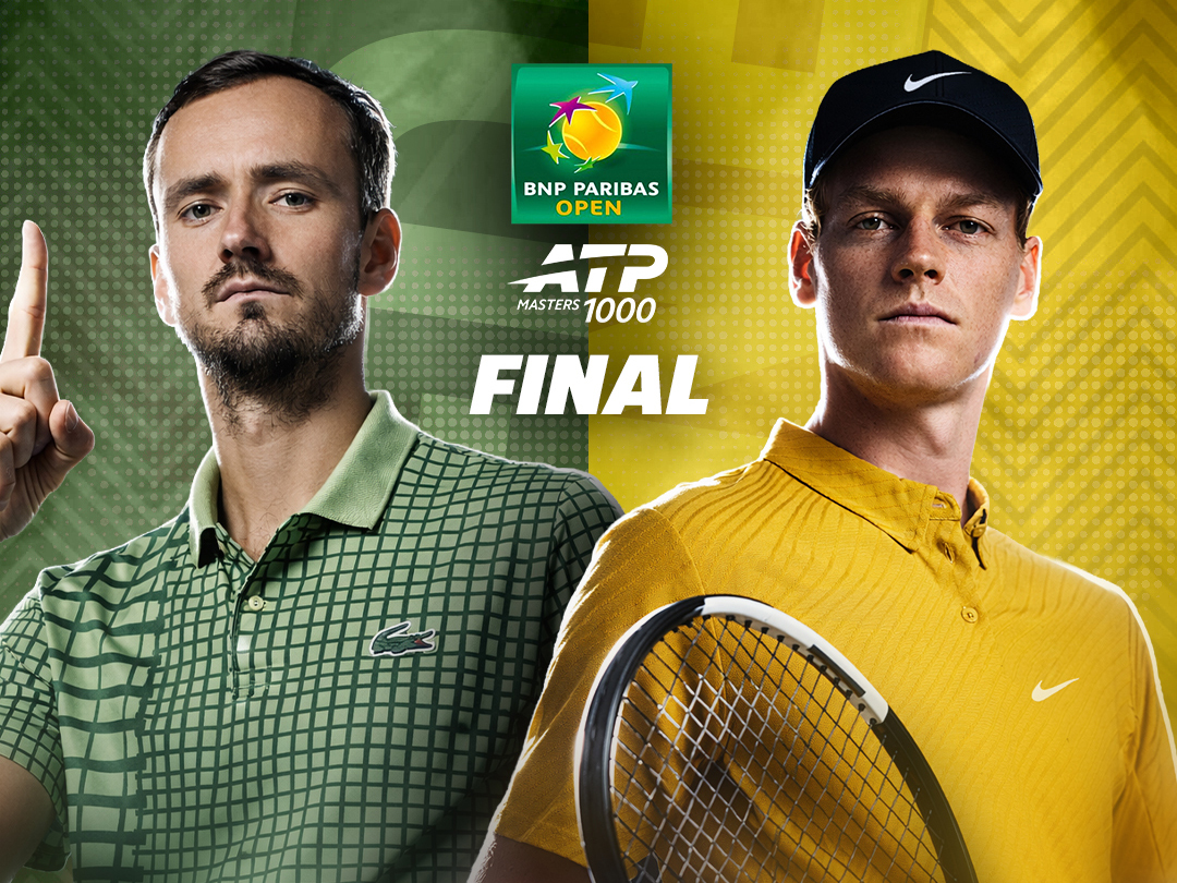 Men's singles - finals of atp masters bnp paribas open 2026 banner