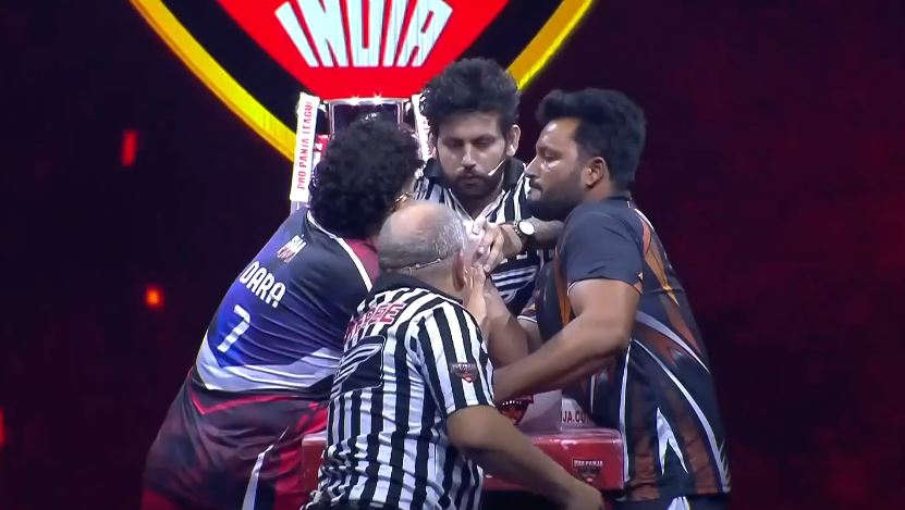 Jaipur Veers vs Rohtak Rowdies | Dara Singh Handa vs Davinder Kandola (100 kg) | English Highlights